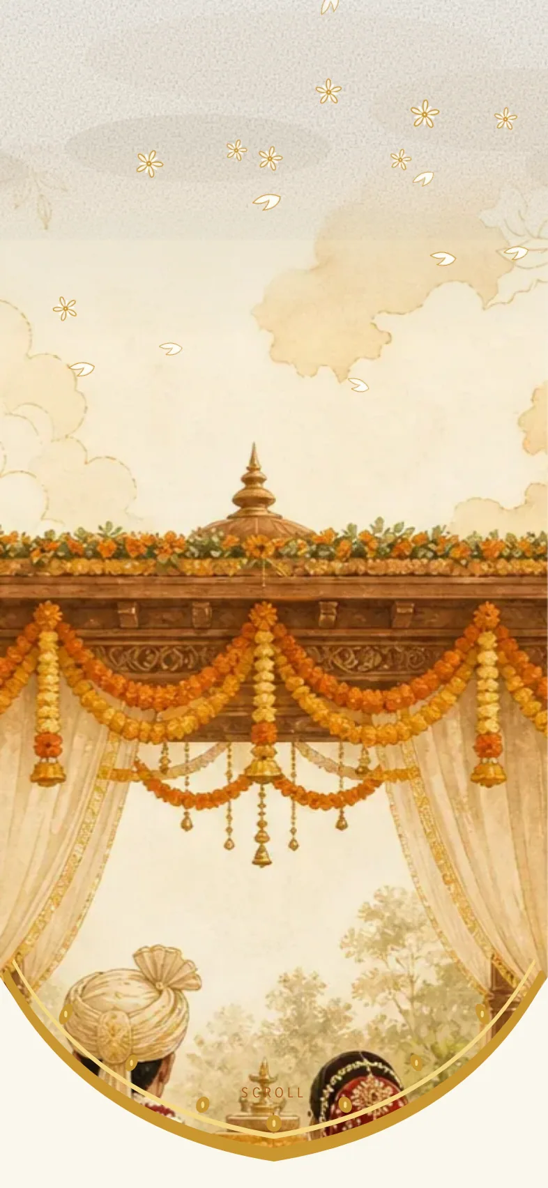 Hindu Vivah invitation design